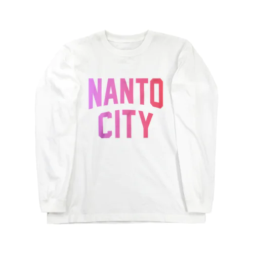 南砺市 NANTO CITY Long Sleeve T-Shirt