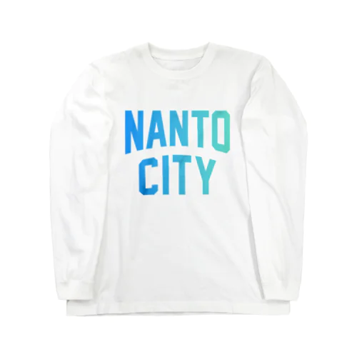 南砺市 NANTO CITY Long Sleeve T-Shirt