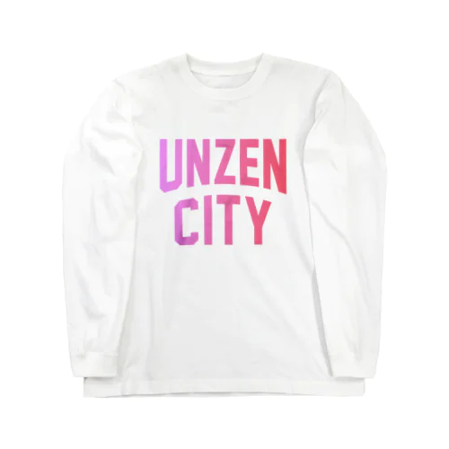 雲仙市 UNZEN CITY Long Sleeve T-Shirt