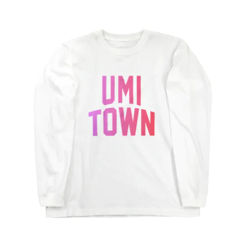 宇美町 UMI TOWN Long Sleeve T-Shirt