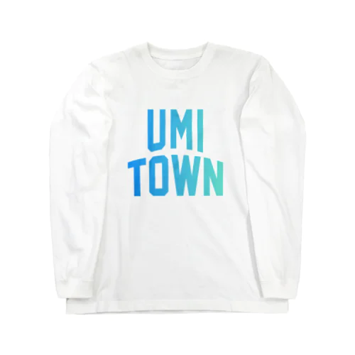 宇美町 UMI TOWN Long Sleeve T-Shirt