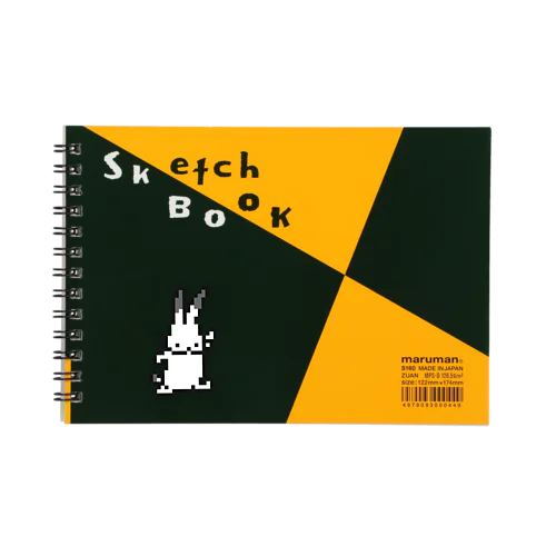 ドットドコうさ Maruman Sketch Book B6