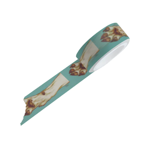 オオカミおてて チョコミント Masking Tape