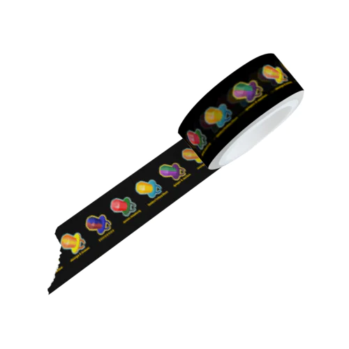 Is that ring delicious?_Black type Masking Tape