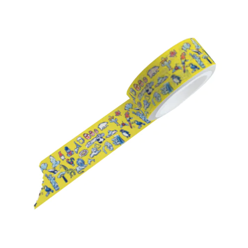 ジャンとピエールの世界旅行_B世界一周モチーフ Masking Tape