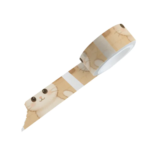 ふわふわ シロちゃん Masking Tape
