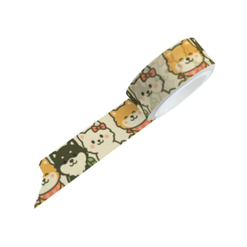 柴犬 MofuShiba なかよしシリーズ Masking Tape