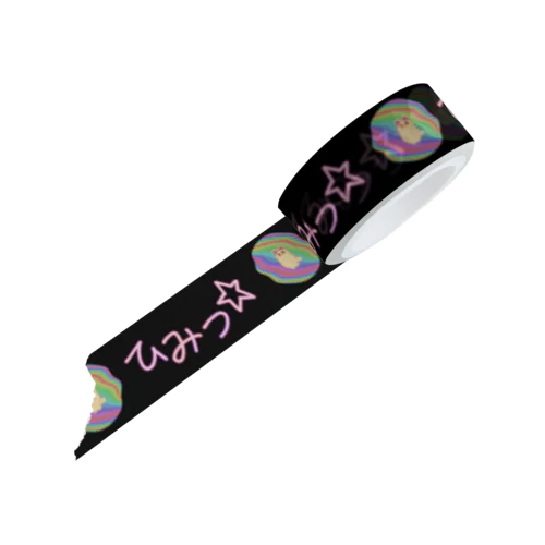 Danguma Rollie マスキングテープ ふにゃふにゃまるのかたち ひみつ☆ver. Masking Tape