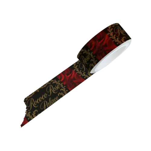 ワイン色♥️ロココローズパレス🌹✨️ Masking Tape