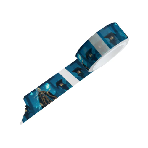 宵闇の陰陽師（ようやみのおんみょうじ）紫月 Masking Tape