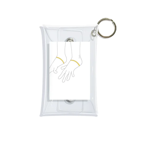 軍手くつした Mini Clear Multipurpose Case
