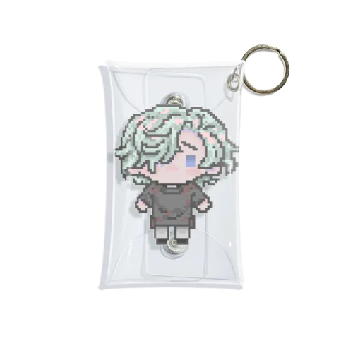 ドット絵チーシャくん　2023年美少年展 Mini Clear Multipurpose Case