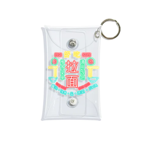 ラーメンチャイナネオン Mini Clear Multipurpose Case