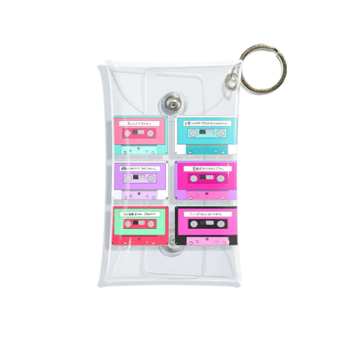 カセットテープ Mini Clear Multipurpose Case