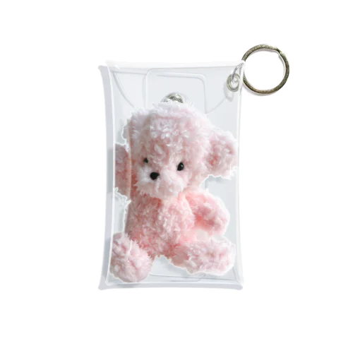 おすわりクマさん Mini Clear Multipurpose Case