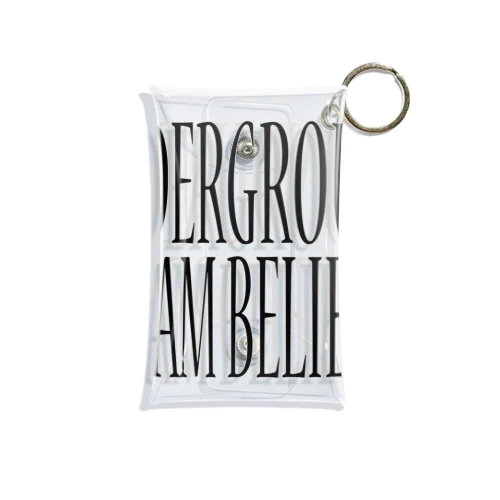 UNDERGROUD DREAM BELIEVER Mini Clear Multipurpose Case