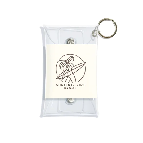 「サーフィンクィーン NAOMI」 Mini Clear Multipurpose Case