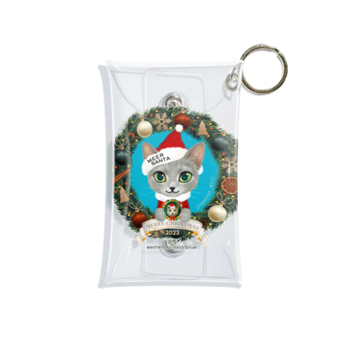 2023★MEERサンタグッズ Mini Clear Multipurpose Case