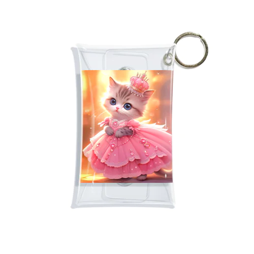 子猫イラスト Mini Clear Multipurpose Case