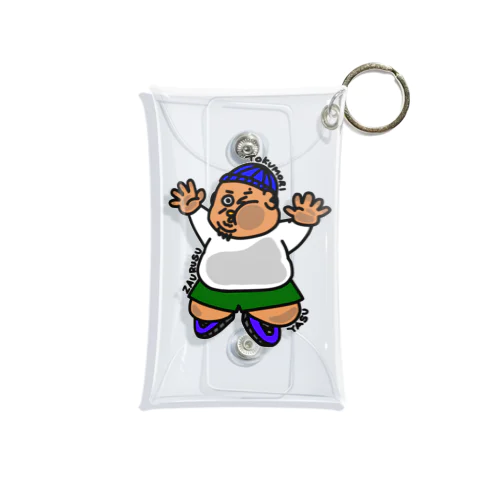 押しつぶされヤス Mini Clear Multipurpose Case