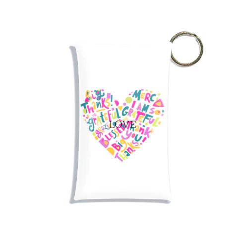 オリジナルハート Mini Clear Multipurpose Case