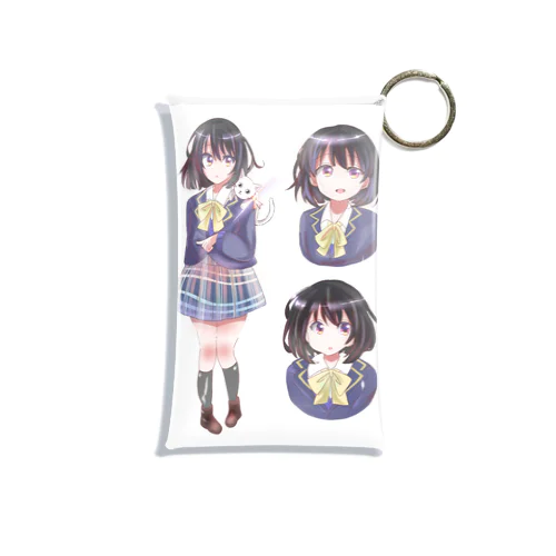ほうじ茶らて Mini Clear Multipurpose Case