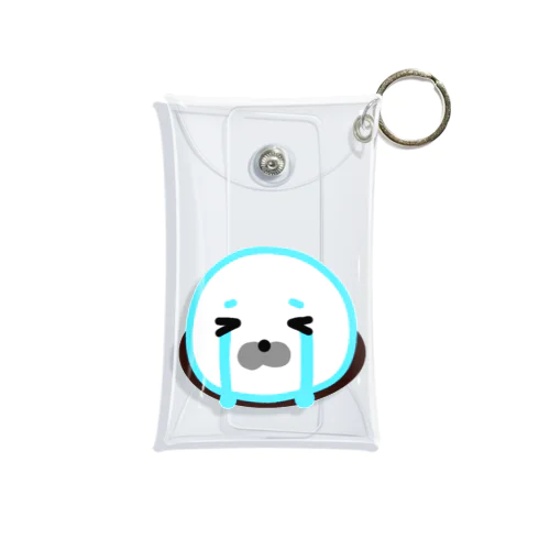 泣きあざらしさん Mini Clear Multipurpose Case
