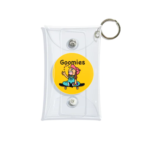 グミとスケートボードが大好き「グーミーちゃん」　Yellow　 Mini Clear Multipurpose Case