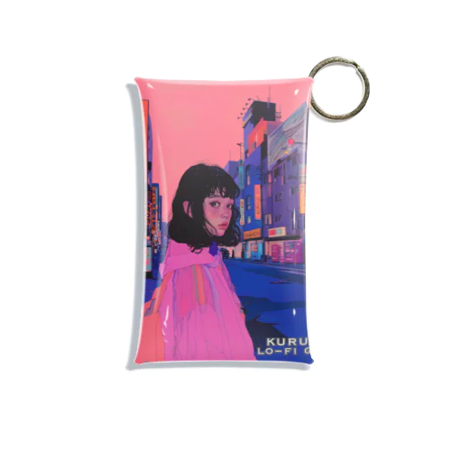 くるみちゃん✴︎lo-fi girl✴︎ Mini Clear Multipurpose Case