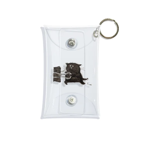 カタスギクリップvsクロネコ Mini Clear Multipurpose Case