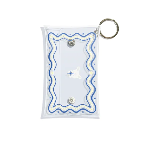 My Collection:Sapphire Blue Mini Clear Multipurpose Case