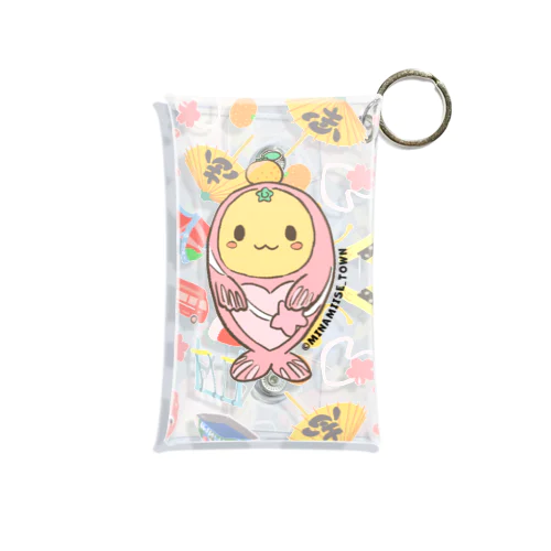 南伊勢町公式│たいみーのすきなものデザイン Mini Clear Multipurpose Case