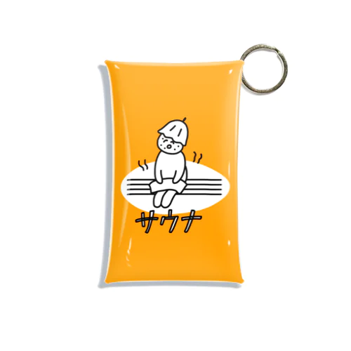 おにぎりサウナまん Mini Clear Multipurpose Case