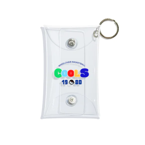 まるロゴ（カラフル） Mini Clear Multipurpose Case