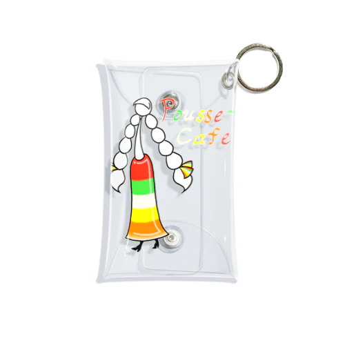 カクテル　プースカフェ Mini Clear Multipurpose Case