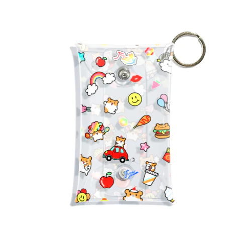 ハッピーハムちゃん Mini Clear Multipurpose Case