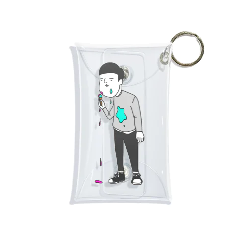 アイス愛す Mini Clear Multipurpose Case