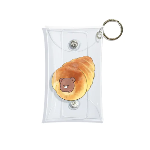 くまのチョココロネ Mini Clear Multipurpose Case