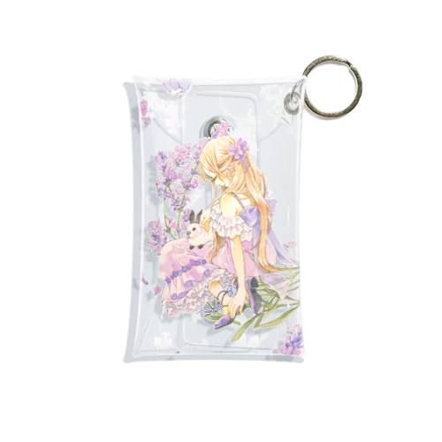 ラベンダー Mini Clear Multipurpose Case