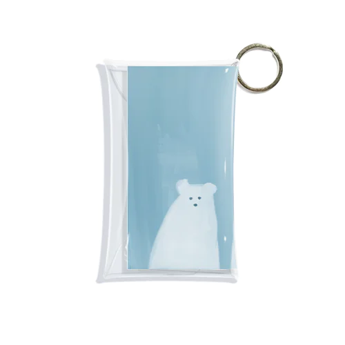 かがみのなかのポーラーベア Mini Clear Multipurpose Case