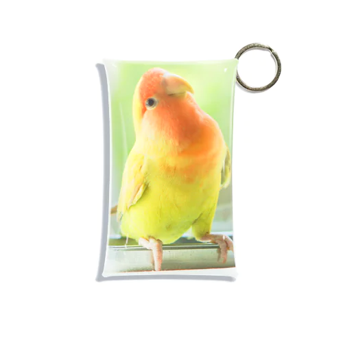 おとぼけインコ Mini Clear Multipurpose Case
