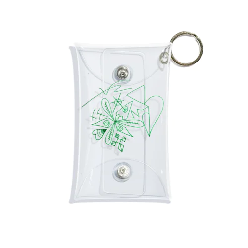 peace Mini Clear Multipurpose Case