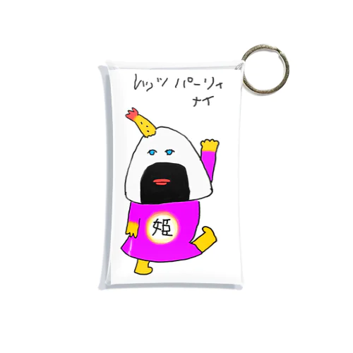天むす姫 Mini Clear Multipurpose Case
