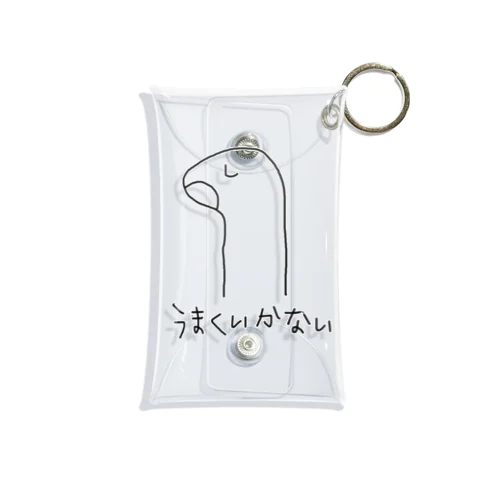 うまくいかない君 Mini Clear Multipurpose Case