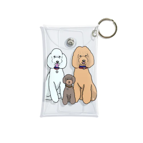 ワンちゃんず Mini Clear Multipurpose Case
