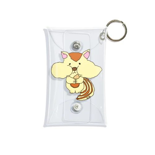 りすとまるごと落花生 Mini Clear Multipurpose Case