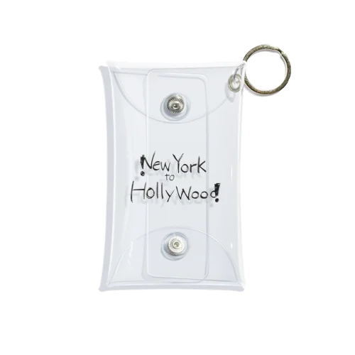 !NewYork to HollyWood! Mini Clear Multipurpose Case