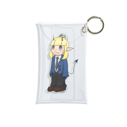 デビエルちゃん Mini Clear Multipurpose Case