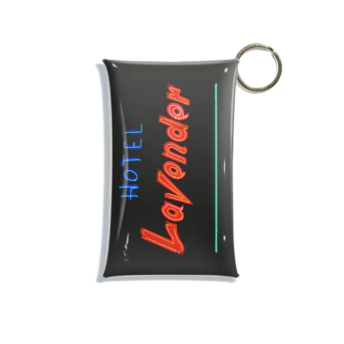 CITY HOTEL Lavender Mini Clear Multipurpose Case