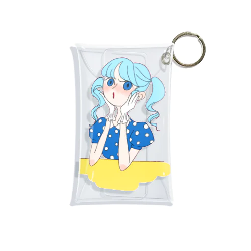 恋する乙女 Mini Clear Multipurpose Case